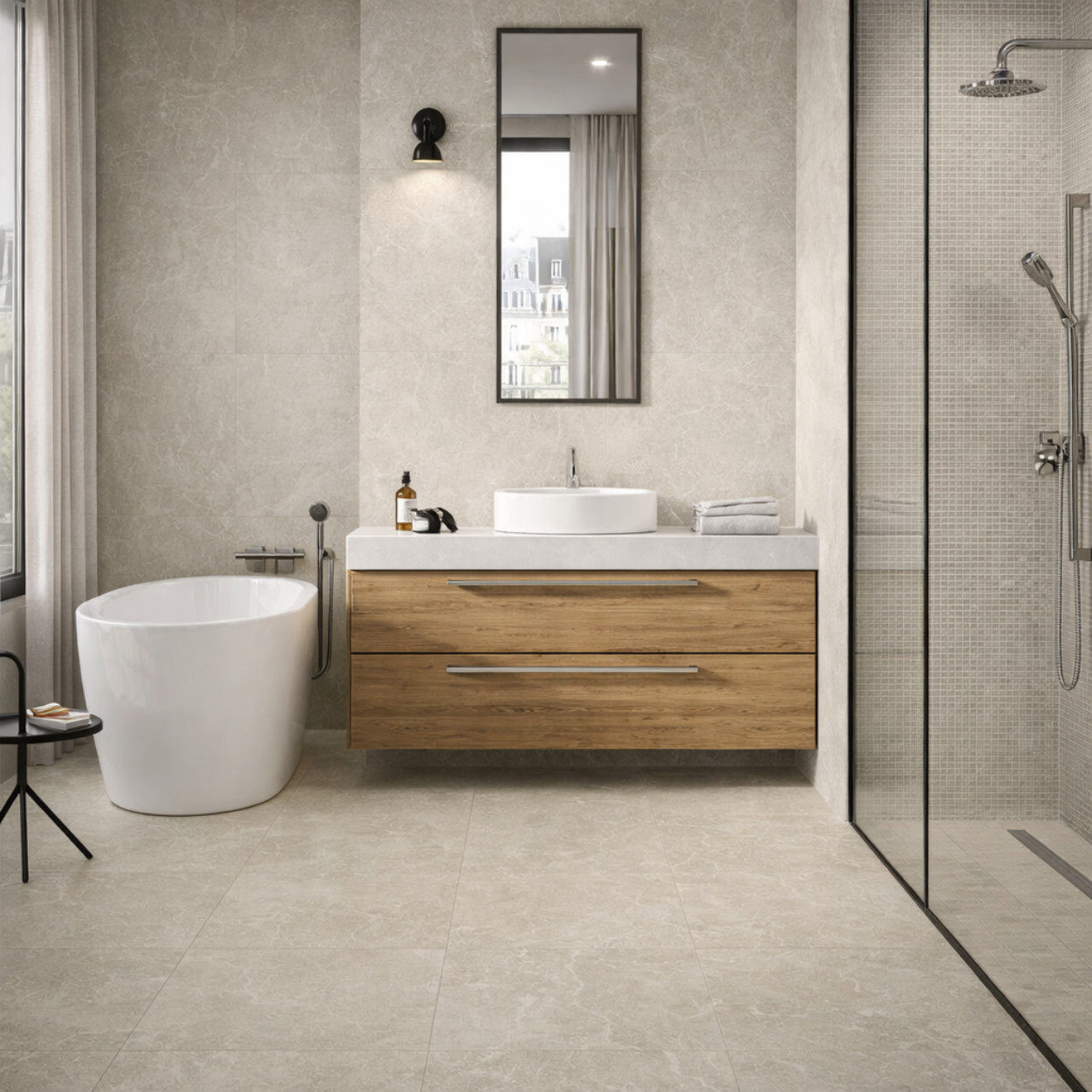 Atlas Concorde Solution Duolith Wool Vloertegel 60x60 cm